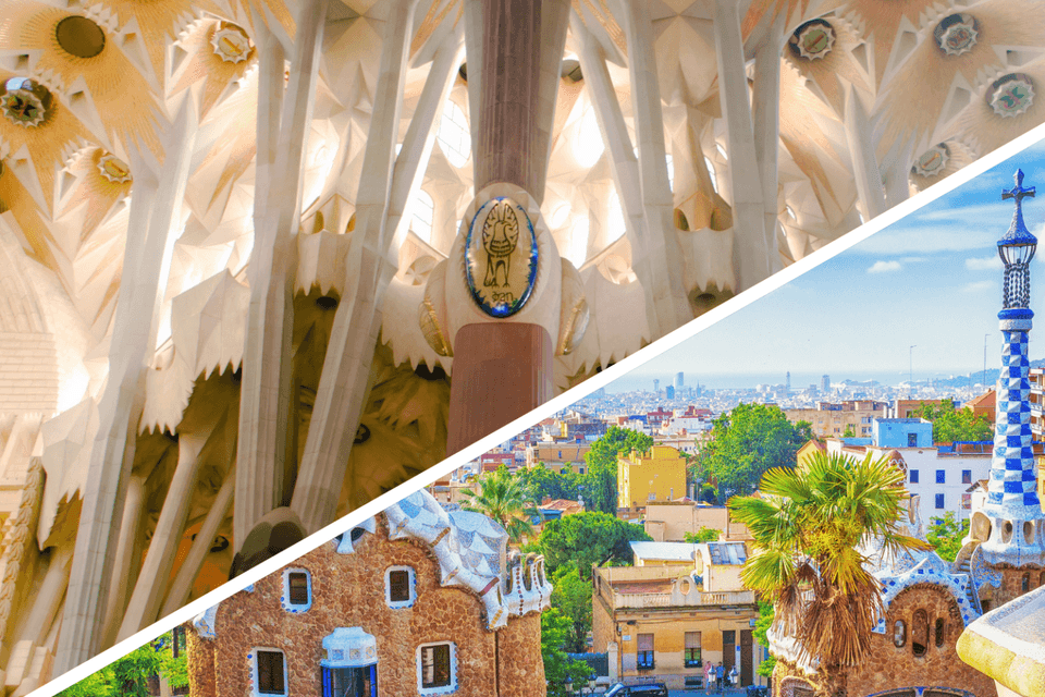 Park Güell & Sagrada Familia med tornåtkomst